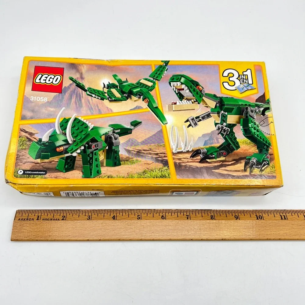 LEGO Creator Mighty Dinosaurs 31058 2017 Kids 3-in-1 Building Toy Set